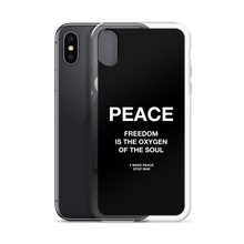 Freedom is the oxygen of the soul iPhone® Phone Case