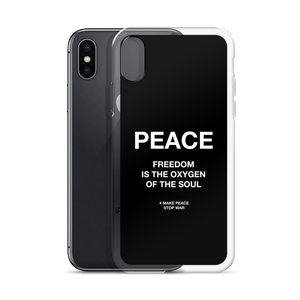 Freedom is the oxygen of the soul iPhone® Phone Case