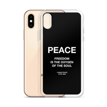 Freedom is the oxygen of the soul iPhone® Phone Case