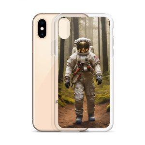 Astronout in the Forest iPhone Case