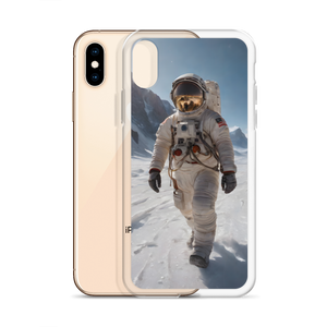 Astronaut Snow iPhone Case