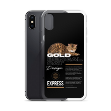 Gold Bengal Cat iPhone Case