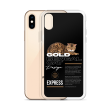 Gold Bengal Cat iPhone Case