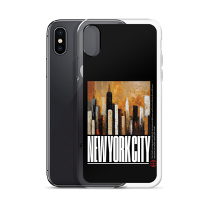 NYC Landscape Painting iPhone Case