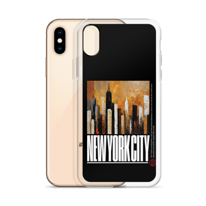 NYC Landscape Painting iPhone Case