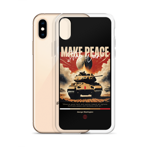 Make Peace Stop War Tank iPhone Case