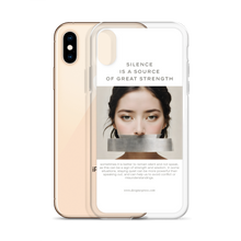 Silence Lao Tzu iPhone Case