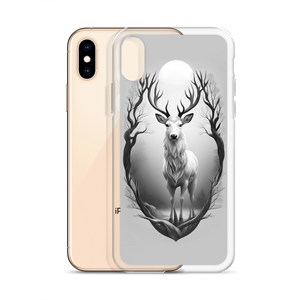 The Grayscale Deer iPhone Case