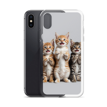 Funny Tripple Cats iPhone Case