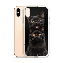 Two Black Cats Follows iPhone Case