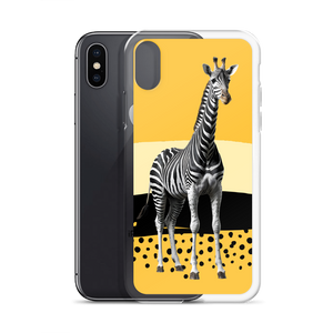 Giraffe Zebra Skin iPhone Case