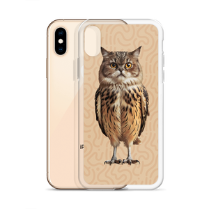 Cat Owl iPhone Case