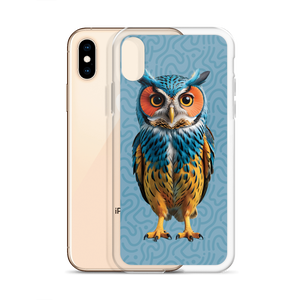 Blue Owl iPhone Case