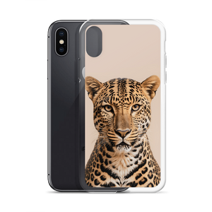 Leopard Potrait iPhone Case