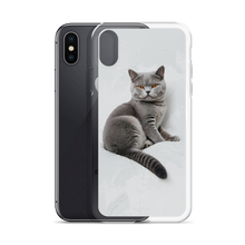 Relaxing British Shorthair Cat iPhone Case