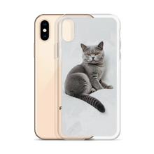 Relaxing British Shorthair Cat iPhone Case