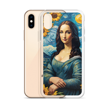 Monalisa Painting in Van Gogh Style iPhone Case