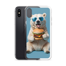 Polar Bear and Burger iPhone Case