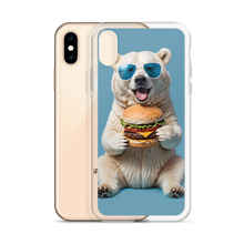 Polar Bear and Burger iPhone Case