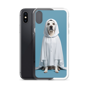 Dog in Ghost Costume iPhone Case