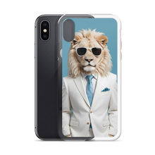 Funky White Lion iPhone Case