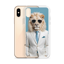 Funky White Lion iPhone Case