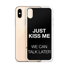 Just Kiss Me (Funny) iPhone Case