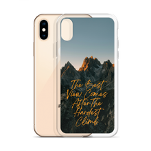 The Best View Comes iPhone Case