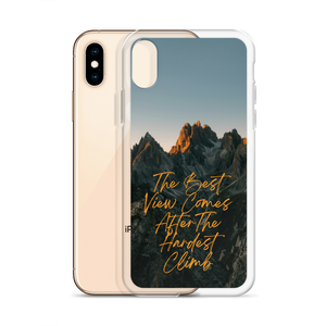 The Best View Comes iPhone Case