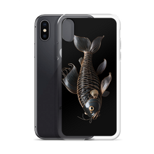 Minimalism Copperplate Art Fish iPhone Case