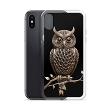 Owl Copper Art iPhone Case