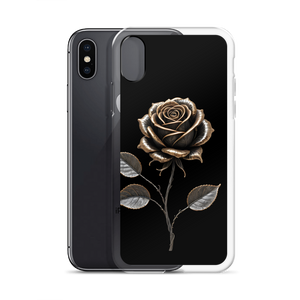 Rose Copper Art iPhone Case