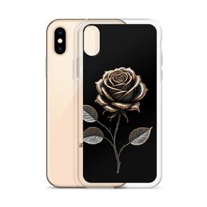 Rose Copper Art iPhone Case