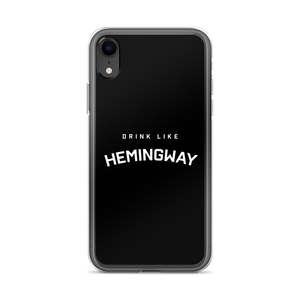 Drink Like Hemingway Clear Case for iPhone®