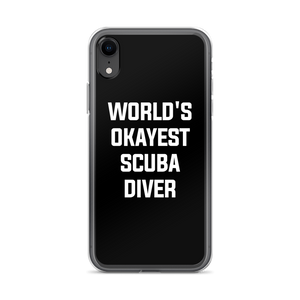 World's Okayest Scuba Diver Clear Case for iPhone®