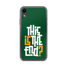 IS/THIS IS THE END? Forest Green iPhone Phone Case