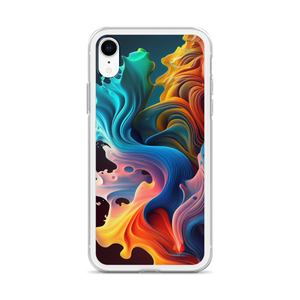 Colorful Swirl Background iPhone® Phone Case