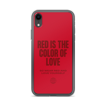 Red is the color of love iPhone® Phone Case