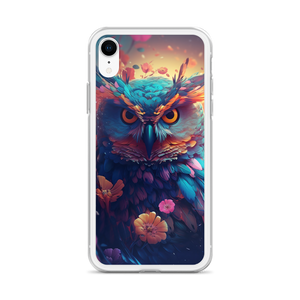 Colorful Owl Art iPhone® Phone Case