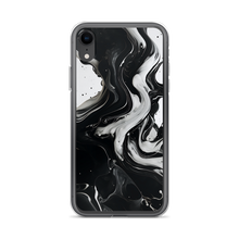 Black and White Fluid iPhone® Phone Case