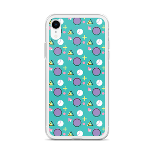 Memphis Colorful Pattern 01 iPhone® Phone Case