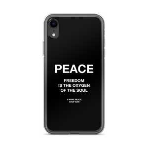 Freedom is the oxygen of the soul iPhone® Phone Case