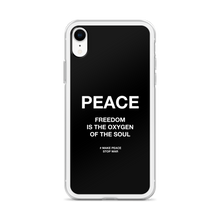 Freedom is the oxygen of the soul iPhone® Phone Case