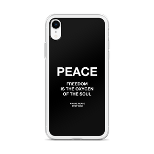 Freedom is the oxygen of the soul iPhone® Phone Case