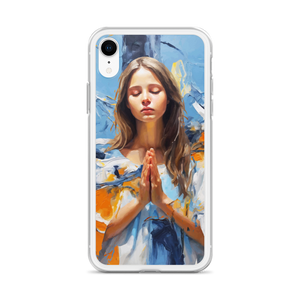 Pray & Forgive Oil Painting iPhone® Phone Case