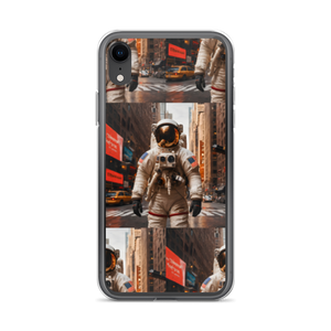 Astronout in the City iPhone Case