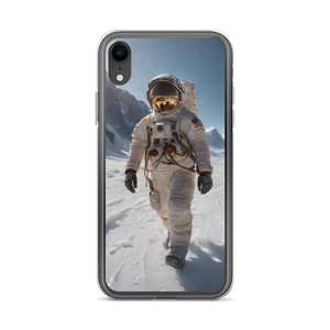 Astronaut Snow iPhone Case