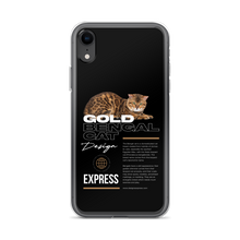 Gold Bengal Cat iPhone Case