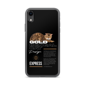 Gold Bengal Cat iPhone Case