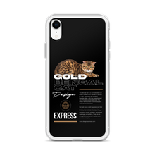 Gold Bengal Cat iPhone Case